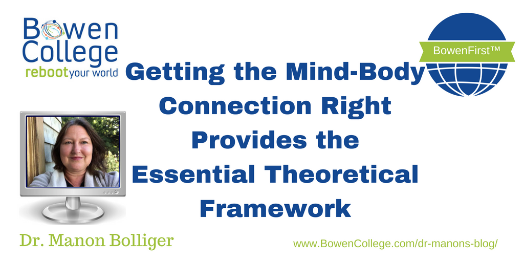 Blog - Getting the Mind-Body Connection Right Provides the Essential Theoretical Framework