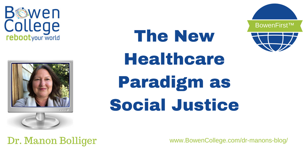 Blog - The New Healthcare Paradigm as Social Justice