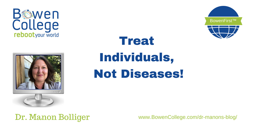 Blog - Treat Individuals, Not Diseases!