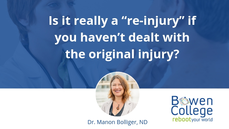 Is it really a “re-injury” if you haven’t dealt with the original injury_
