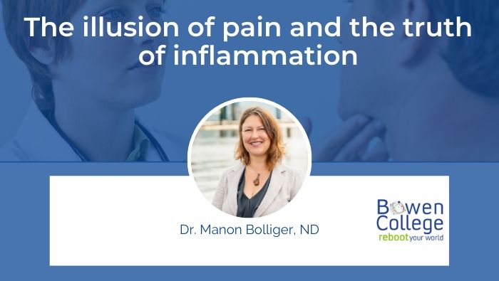 The illusion of pain and the truth of inflammation by Dr Manon Bolliger, ND