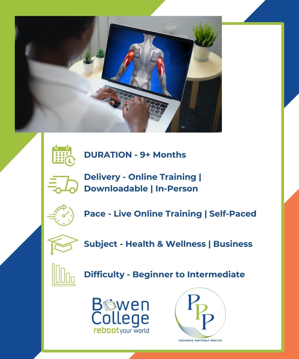 Course Outline Passionate, Profitable Practice with BowenFirst