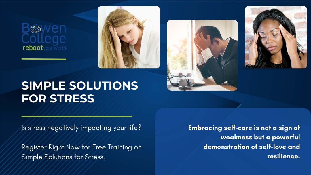 Simple Solutions for Stress – FREE eCOURSE